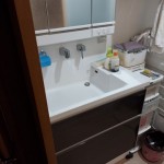 洗面室完了・洗面化粧台-2